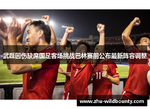 武磊因伤缺席国足客场挑战巴林赛前公布最新阵容调整